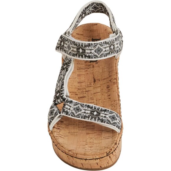 NEW Born Sirena Cork Platform Wedge Ankle Strap women Sandalse 354 - Picture 5 of 5